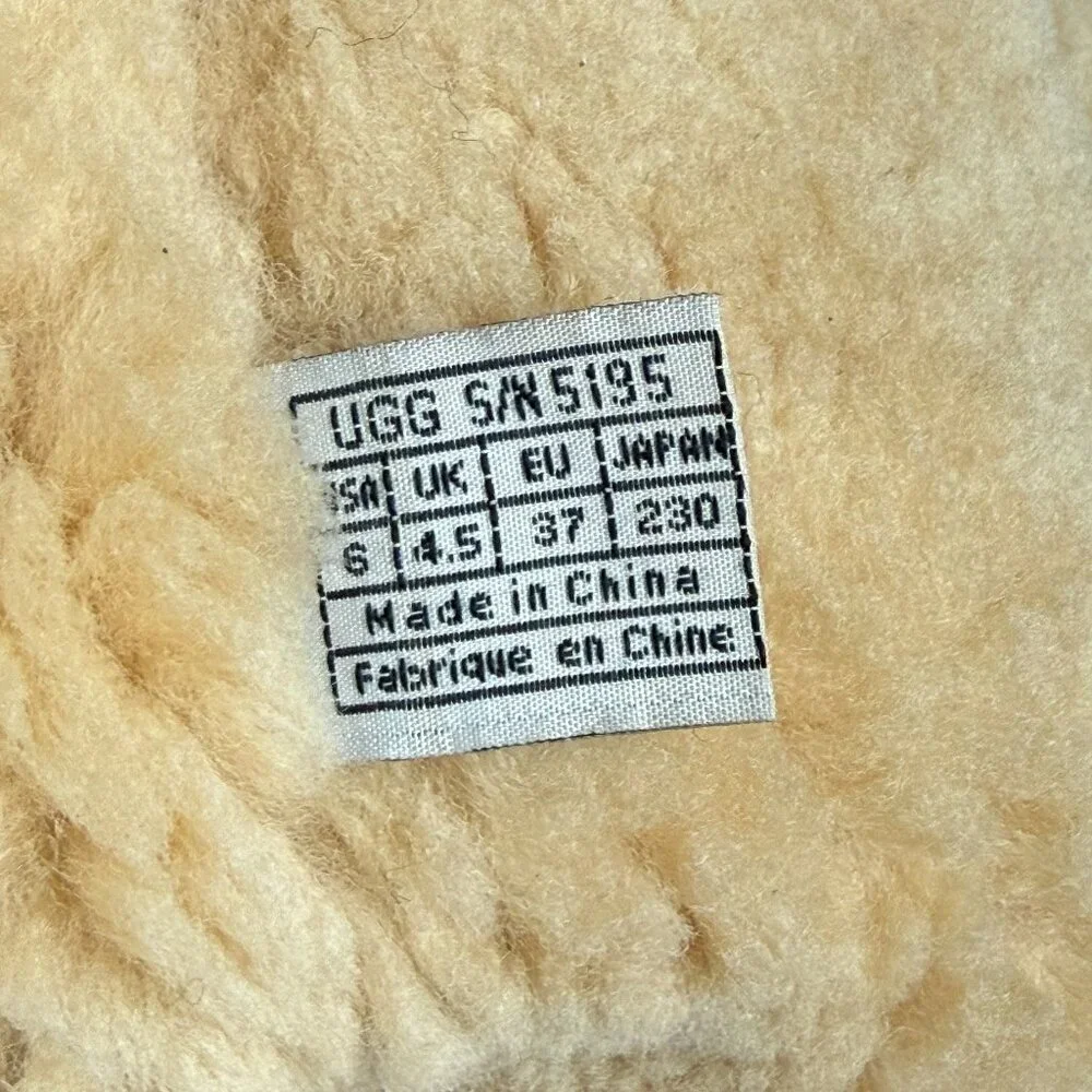 UGG Retro Cargo Pocket Black Suede Boots S/N 5195